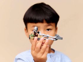 Star Wars 75436 Конструктор Спидер-байк Мандалорца и Грогу