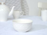 Салатник Белое тиснение/Emboss White