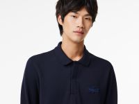 Мужское поло Lacoste L.12.12 с длинными рукавами