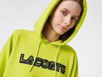 Женская толстовка Lacoste Branded Print Hoodie