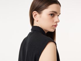 Женская рубашка Lacoste из льна и тенселя