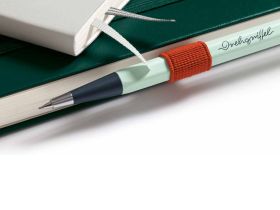 Карандаш механический Leuchtturm1917 Drehgriffel Nr.2 0,7 мм, корпус Серый светлый (алюминий)