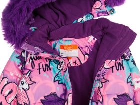 Комбинезон детский текстильный с полиуретановым покрытием для девочек