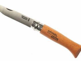 Нож складной Opinel №8 VRN Carbon Tradition, сталь AFNOR XC90 Carbon Steel, рукоять бук, 113080