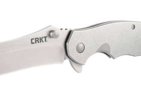 Складной нож CRKT RASP, сталь Aus-8, рукоять нержавеющая сталь 420J2