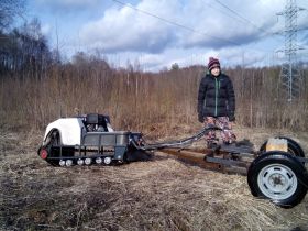 Мотобуксировщик ВЕПС «Торос» 13 л.с.