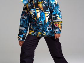 Куртка текстильная с полиуретановым покрытием для мальчиков