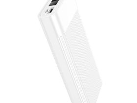 Внешний аккумулятор Hoco J85 Wellspring 20000mAh 20W /MicroUSB/Type-C/2хUSB (белый)