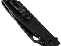 Складной нож Daggerr Piranha all black DL, сталь 8Cr14MoV, рукоять FRN