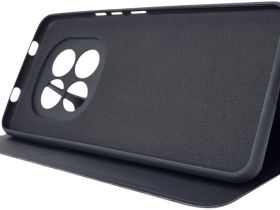 Чехол-книжка BoraSCO Smart Cover для Xiaomi REDMI Note 15 Pro+ 5G Чёрный
