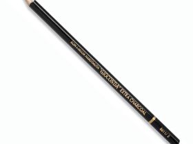 Набор уголь искусственный Koh-I-Noor "Gioconda Extra" черный, в карандаше, B-H, 3 шт