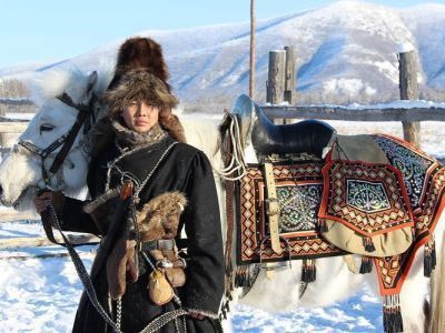 Коневод Дугуйдан Винокуров отправился в новый экстремальный поход на якутских лошадях