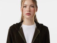 Женская толстовка-худи Lacoste из хлопка