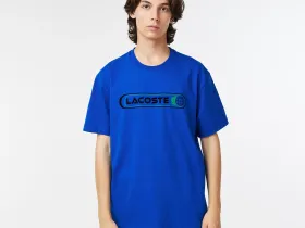 Мужская футболка Lacoste свободного кроя