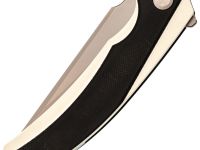 Складной нож TuoTown Xomao, сталь T10S, рукоять Black/White G10