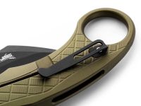 Складной нож LionSteel L.E.One, сталь Magnacut, рукоять алюминий, зеленый/черный