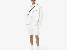 Мужские шорты Lacoste из органического хлопка