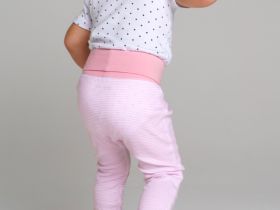 Ползунки детские трикотажные для девочек, 2 шт в комплекте