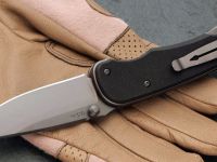 Нож складной Spartan Blades Akribis Meteorite Grey, сталь CPM-S35VN, рукоять титан/G-10