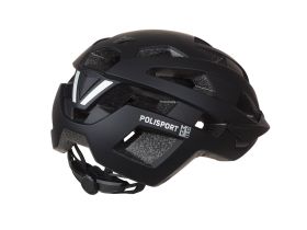 Polisport Велошлем Polisport City Move (87425), цвет Черный, ростовка 58-61см