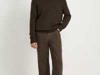 Джемпер прямого силуэта с добавлением шерсти