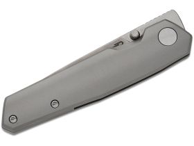 Складной нож Bestech VK-Kuze, сталь Magnacut, рукоять титан, серый