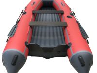 Лодка ПВХ ORCA 340 НДНД красный/темно-серый
