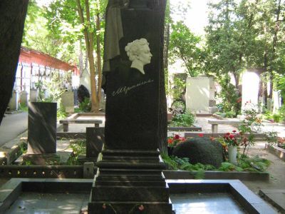 Могила Ермоловой Марии Николаевны (1853-1928)