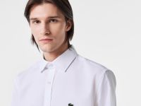 Мужская рубашка Lacoste приталенного кроя
