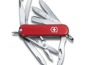 Нож перочинный Victorinox MiniChamp, сталь X55CrMo14, рукоять Cellidor®, красный