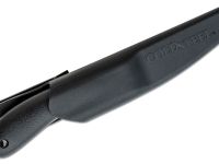 Нож с фиксированным клинком Cold Steel Roach Belly, сталь 1.4116, рукоять полипропилен, черный