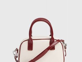 Сумка из искусственной кожи для девочек, Белый