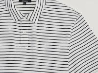 Поло с коротким рукавом в полоску