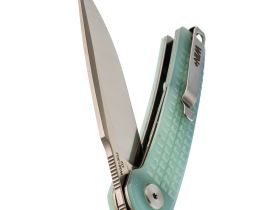 Складной нож Dr.Tech W3613GJ, сталь D2, рукоять G10, Jade