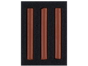 Набор сухих графических материалов "Ладога" сангина, 3 мелка