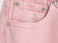 Широкие джинсы для девочек, Розовый