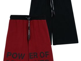 Шорты трикотажные для мальчиков, 2 шт в комплекте