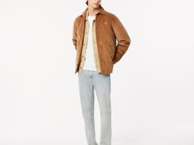 Мужские джинсы Lacoste приталенного кроя