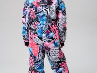 Комбинезон текстильный с полиуретановым покрытием для девочек