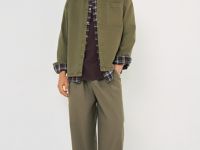 Куртка-рубашка из твила, Желтый