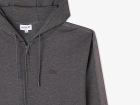 Мужской хлопковый свитшот Lacoste свободного кроя