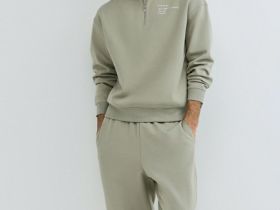 Широкие трикотажные брюки Wide leg, Желтый