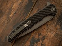 Складной нож CJRB Briar, сталь D2, рукоять карбон