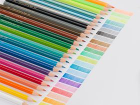 Набор карандашей цветные Faber-Castell "Dinosaur", 18 цв. + 3 цв. металл. + 3 цв. неон. + наклейки,