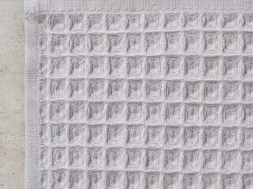 Полотенце вафельное Lorgo, серое