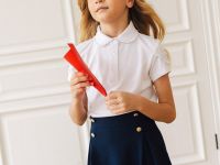 Футболка поло для девочки