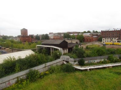 Памятное место, где находился механический завод Шиповых