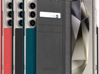 Чехол Araree Mustang Diary для Galaxy S24 Ultra черный