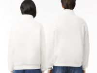 Толстовка Lacoste унисекс с молнией и высоким воротом