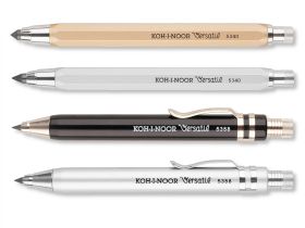 Карандаш цанговый Koh- I-Noor 3,2 мм с точилкой, серебряный корпус